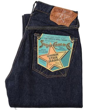 Sugar Cane Jeans Union Star Jeans - Blue