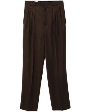 CASABLANCA Pleated Trousers - Black