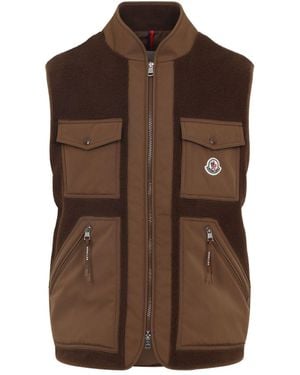 Moncler Gilet - Brown