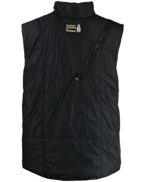 TAKAHIROMIYASHITA TheSoloist. Zip-Detail Padded Gilet Jacket - Black