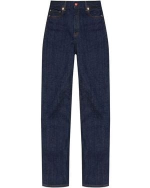 CASABLANCA Logo-patch Jeans - Blue