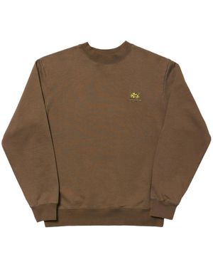 Nicholas Daley Embroidered-Logo Sweatshirt - Natural