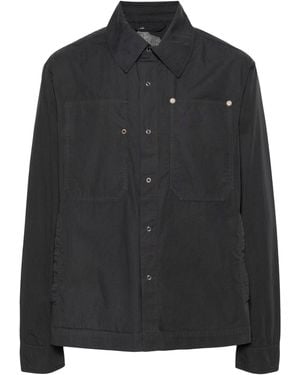 Objects IV Life Shell Cotton Shirt Jacket - Black