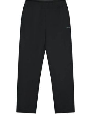 Arte' Logo-Print Trousers - Blue