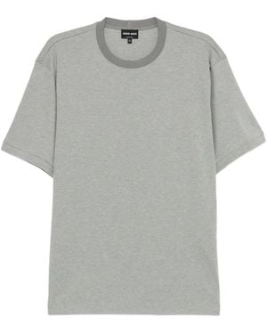 Giorgio Armani Crew-Neck T-Shirt - Grey