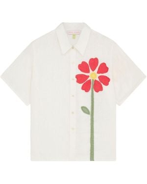 Mira Mikati Embroidered Shirt - White