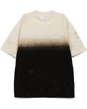 Feng Chen Wang Logo Patch T-Shirt - Black