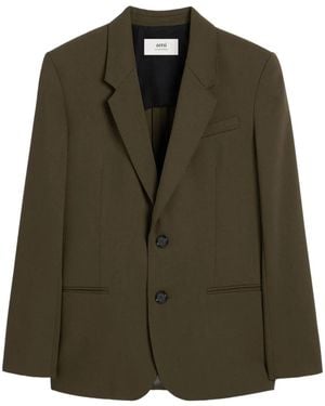 Ami Paris Semi-Lined Blazer - Green