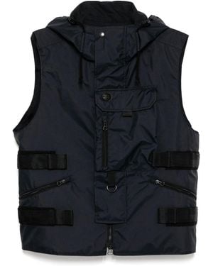 Junya Watanabe Zip-Up Gilet - Black