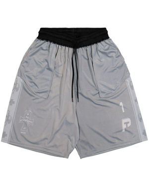 PROTOTYPES Inside Out Football Shorts - Gray