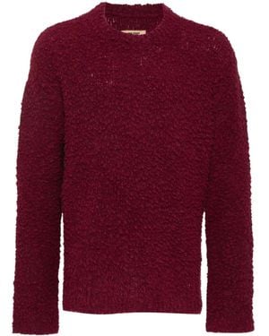 Uma Wang Long-Sleeved Sweater - Red