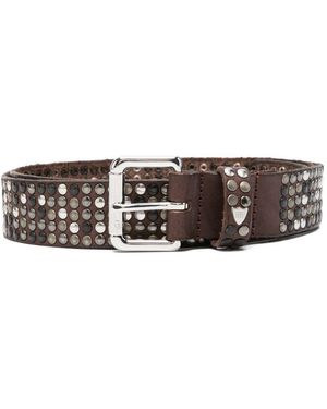 HTC Studded Belt - Brown
