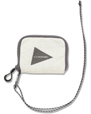 and wander Ocean Rip Wallet - White
