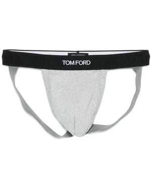 Tom Ford Cotton Briefs - Black