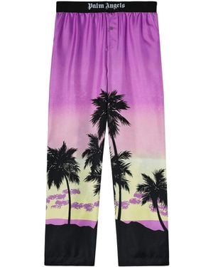 Palm Angels Trousers - Pink