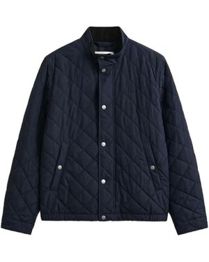 GANT Veste À Design Matelassé - Blue