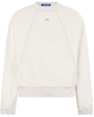 A_COLD_WALL* Panelled Cotton Sweatshirt - White