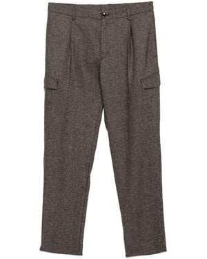 Tagliatore Tapered Trousers - Grey