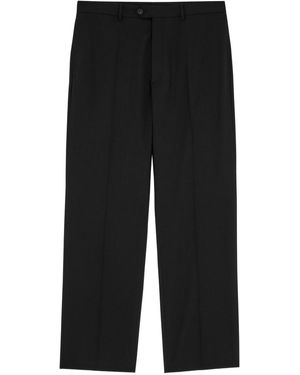 MM6 by Maison Margiela Button-Fastening Trousers - Black