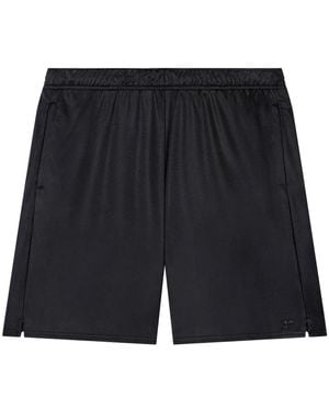 Courreges Jersey Track Shorts - Black