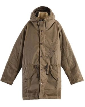 Barbour Ursula Hooded Button-Fastening Coat - Natural