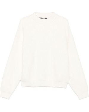 Jacquemus Round-Neck Jumper - White
