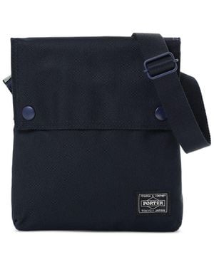 Porter-Yoshida and Co Flap Shoulder Bag - Blue
