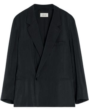 Lemaire Single-Breasted Blazer - Black