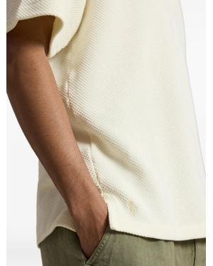 Polo Ralph Lauren Textured Polo Shirt - Natural