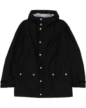Junya Watanabe Hooded Lightweight Jacket - Black