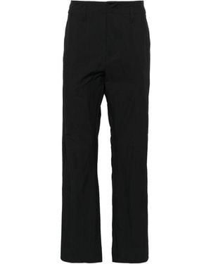 Post Archive Faction PAF Mid-Rise Straight-Leg Trousers - Black