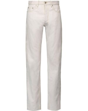 Maison Margiela Selvedge Straight-Leg Jeans - Grey
