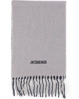 Jacquemus 'Moisson' Scarf - Grey