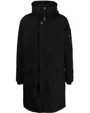 Boris Bidjan Saberi J4 Hooded Windbreaker Jacket - Black