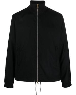 Paul Smith High-neck Zipped Jacket - Black