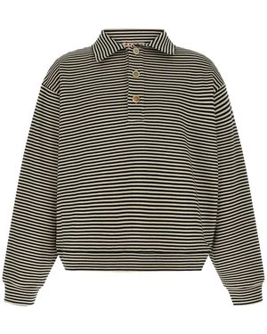 Marni Striped Cotton Sweatshirt - Green