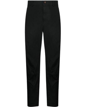 COMME DES GARÇON BLACK Mid-Rise Cropped Trousers - Black