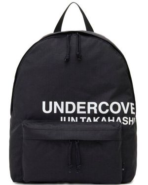 Undercover Logo-Print Backpack - Black