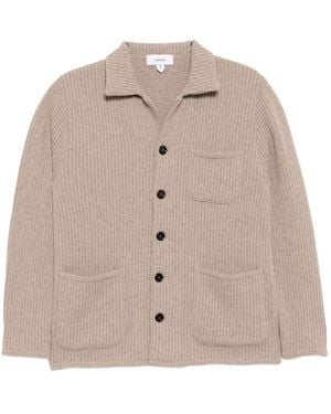 Lardini Single-Breasted Jacket - Natural