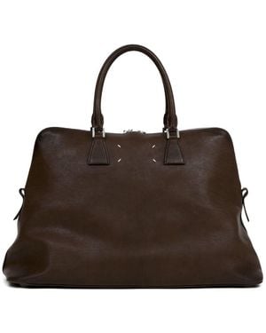 Maison Margiela Large Tote Bag - Brown