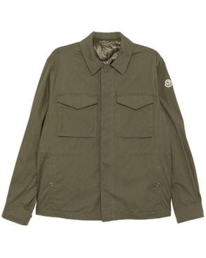 Moncler Roquille 3-In-1 Reversible Down Shirt Jacket - Green