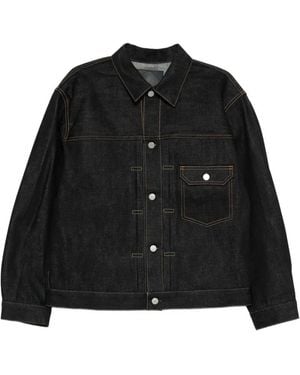 Momotaro Veste En Jean - Black
