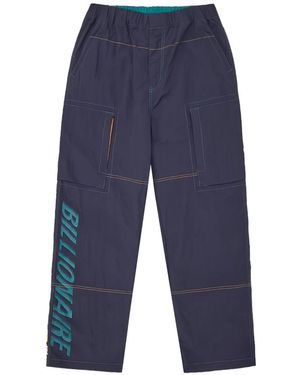 BBCICECREAM Logo-Print Trousers - Blue