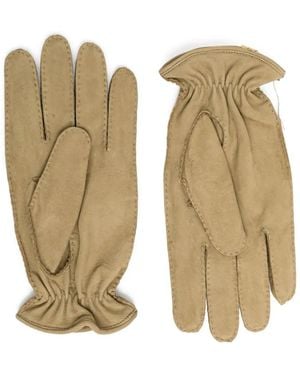 Visvim Leather Gloves - Natural