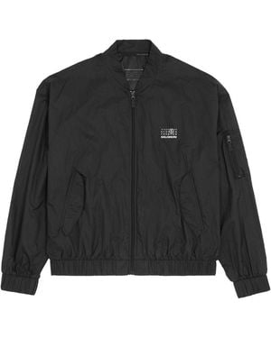 MM6 MAISON MARGIELA X SALOMON X Salomon Numbers-Print Jacket - Black