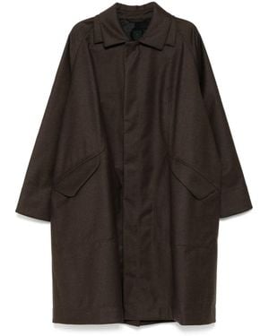 J.L-A.L Atlas Single-Breasted Coat - Black