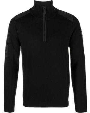 Canada Goose Stormont 14 Zip Jumper - Black