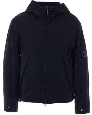 C.P. Company Hood Pocket Cotton Jacket - Blue