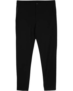 Theory Terrance Mid-Rise Slim-Fit Track Trousers - Black