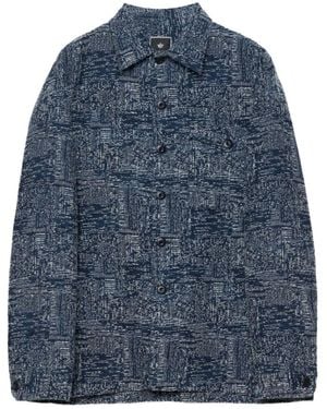 Maharishi Buttoned Cotton Shirt - Blue